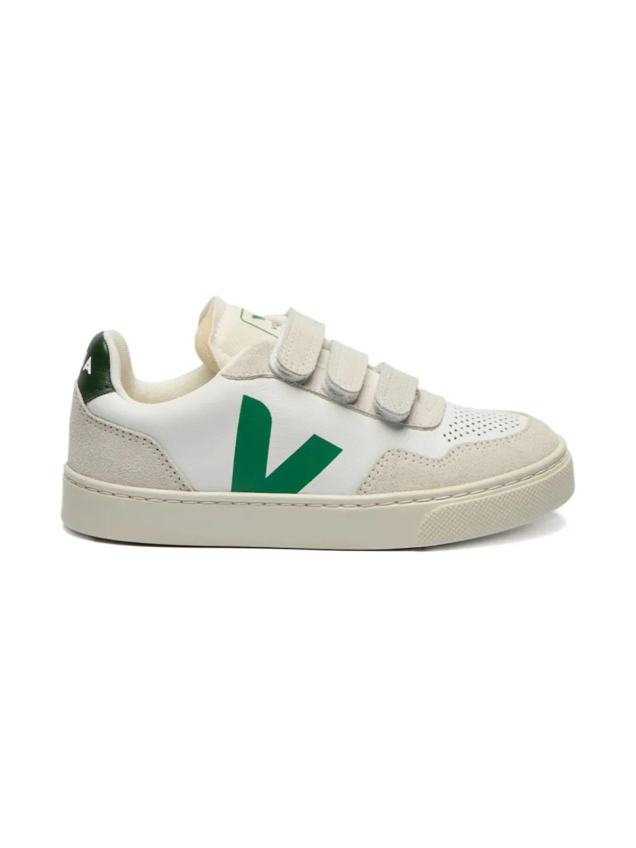 

Кроссовки с ремешком на липучке VEJA Kids, белый