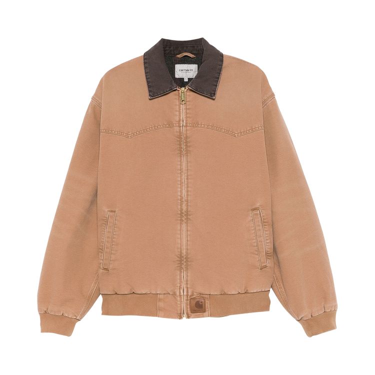 

Куртка Carhartt WIP OG Santa Fe Jacket 'Hamilton Brown/Tobacco', коричневый
