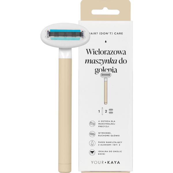 

Бритва, 1 шт. + картриджи, 2 шт./1 уп. Your Kaya Sand
