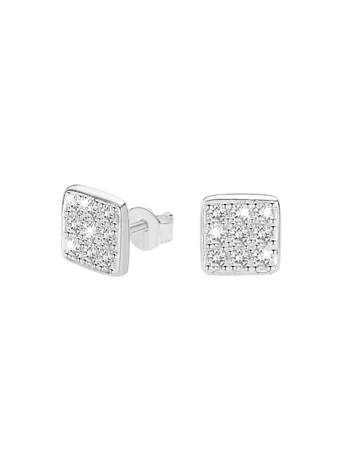 

Lucardi Квадратные серьги из стерлингового серебра 925 пробы