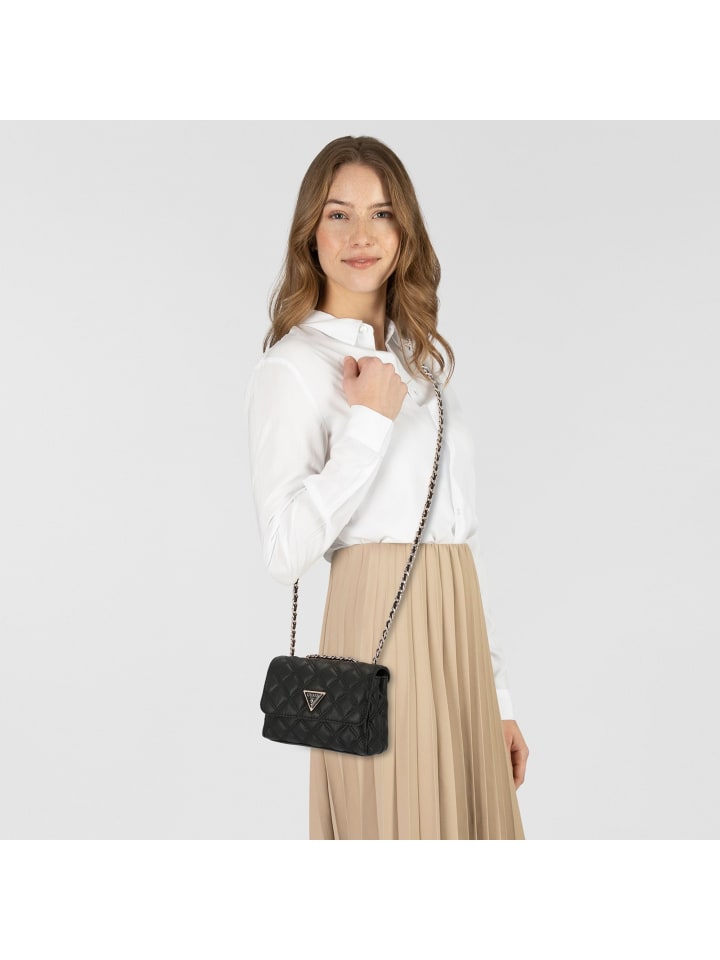 

Сумка через плечо Giully II Mini Bag 18 см черного цвета Guess