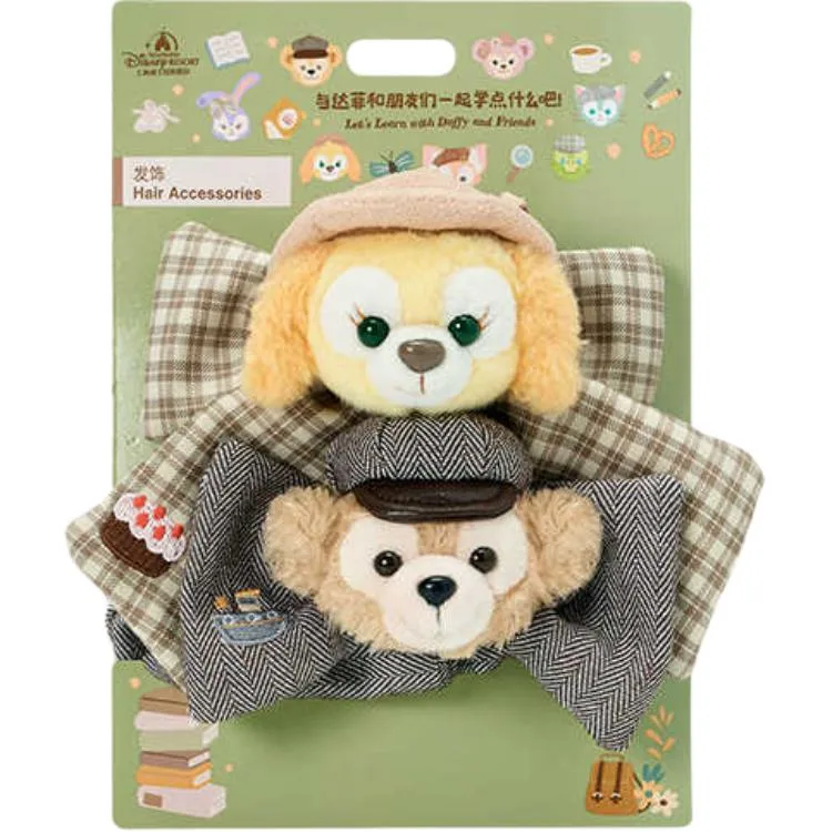 Аксессуар для волос Duffy And Friends Little Classroom Collection Duffy CookieAnn Disney, CookieAnn Hair Accessory Set