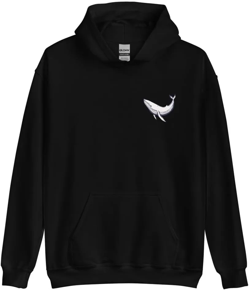 Толстовка Save the Whales, Ocean Conservancy, для любителей океана и экологии Generic, черный
