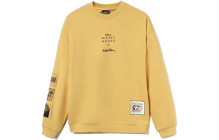 

Толстовка LiNing x Disney светло-охристого жёлтого цвета