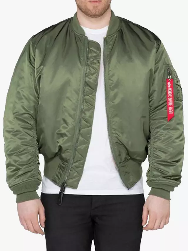 

Куртка Alpha Industries MA1 Bomber, цвет sage