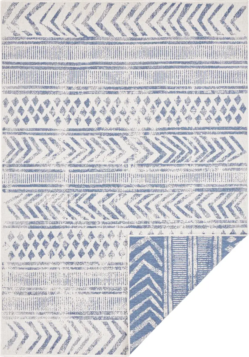 

NORTHRUGS ковер "Двусторонний ковер "BIRI" 120х170 см, кремовый/синий