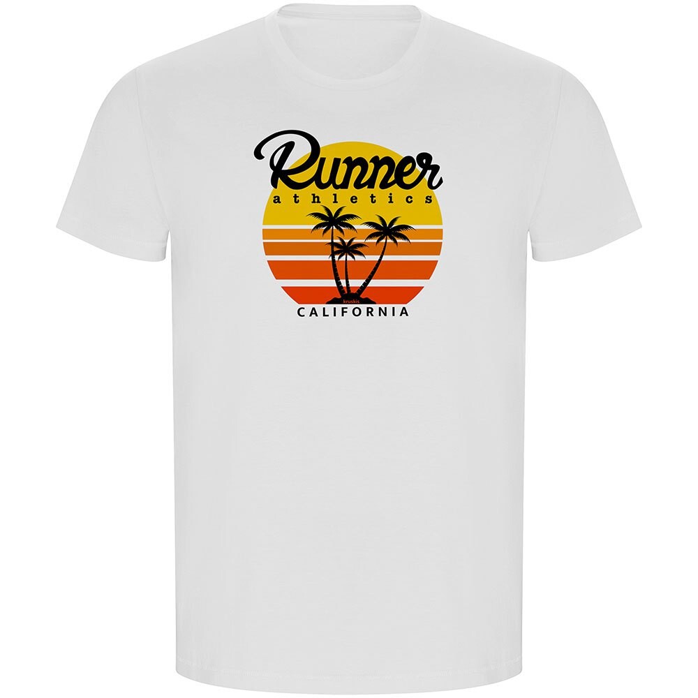 

Футболка с коротким рукавом Kruskis Runner Athletics ECO, белый
