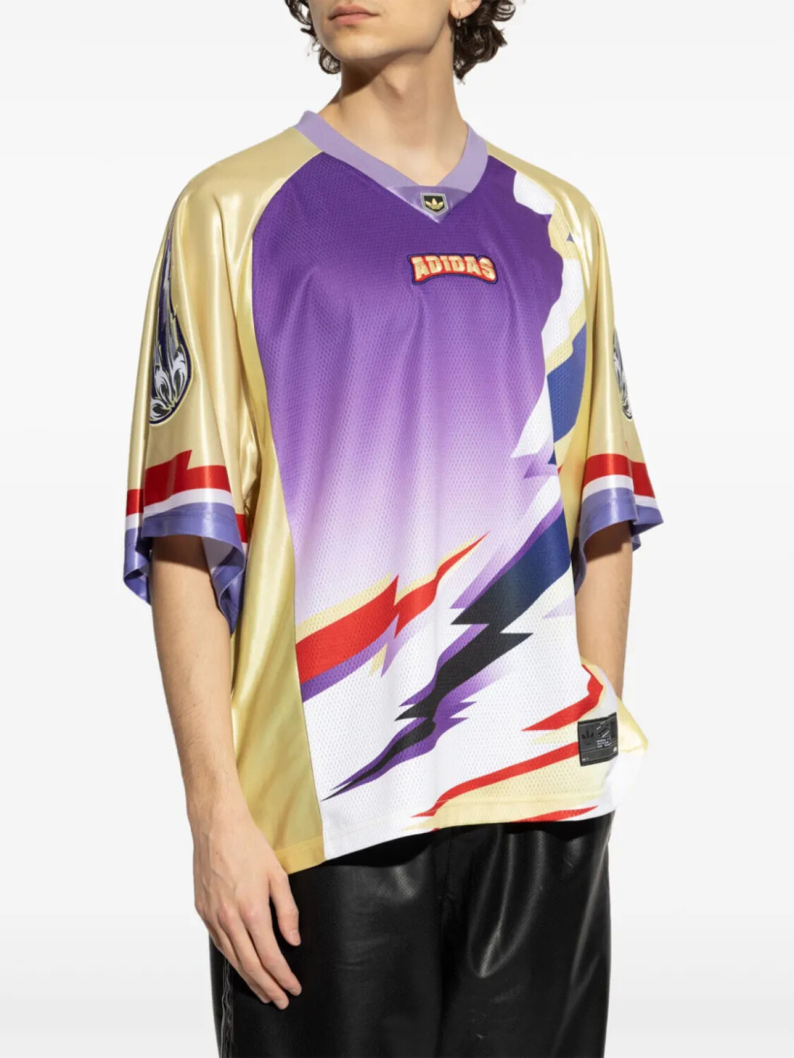Футболка Adidas Adilenium 3 сезона, желтый — фото 2