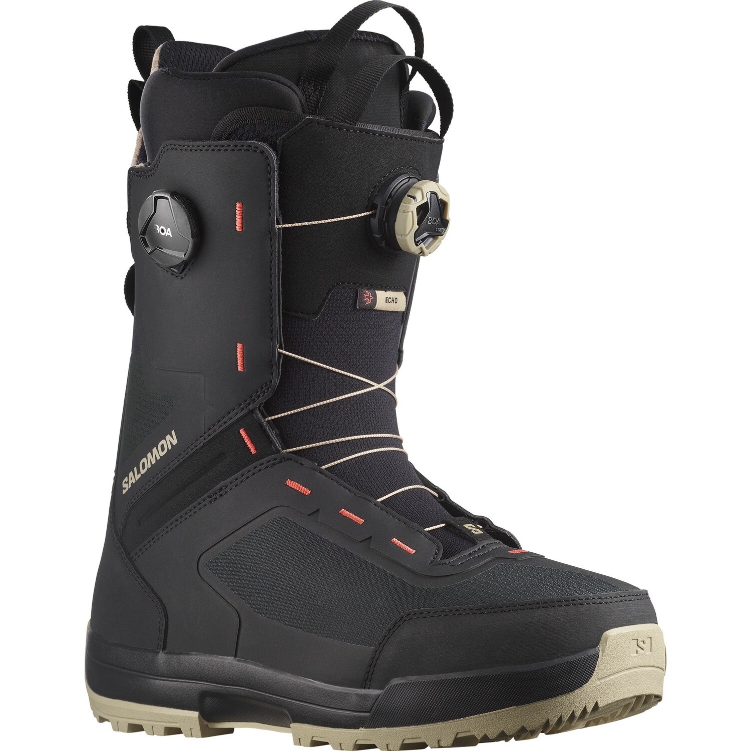 

Сноубордические ботинки Echo Dual Boa - Мужские - 2023/2024 Salomon, зеленый