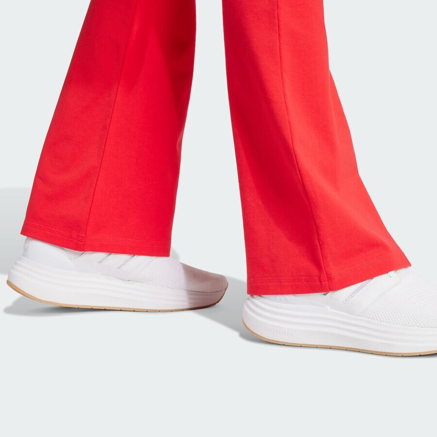Длинные брюки ADIDAS SPORTSWEAR Flared Workout Pants Essentials, красный — фото 3