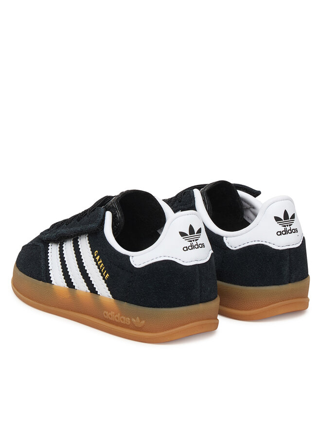 Кроссовки adidas Gazelle Indoor Comfort Closure Elastic Lace IH9131, черный — фото 3