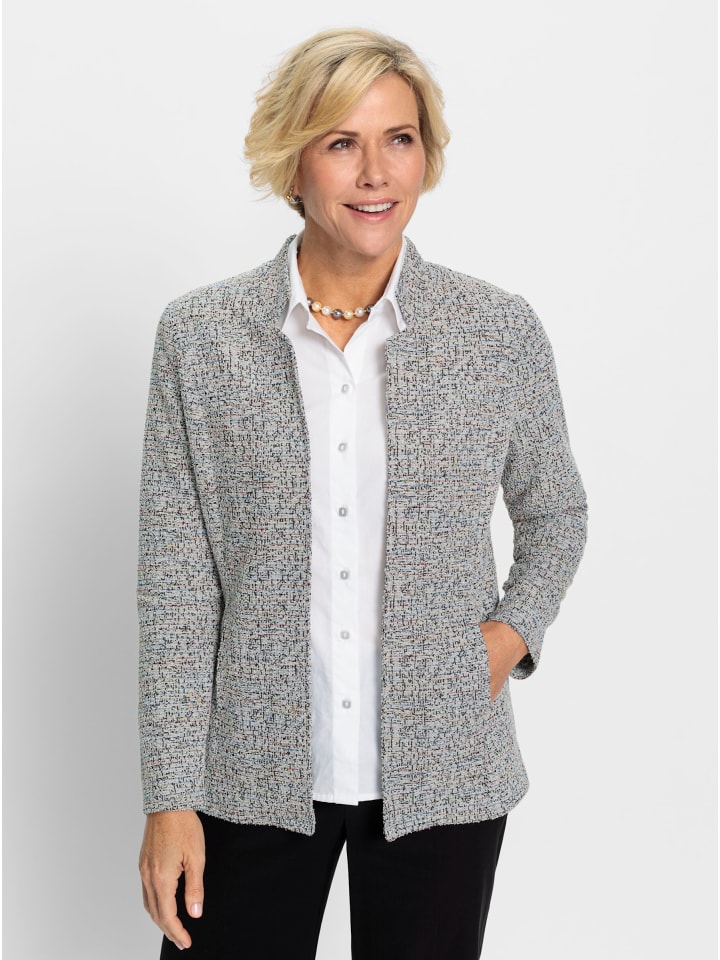 

Пиджак-рубашка черного цвета с палисандровым меланжем WITT WEIDEN