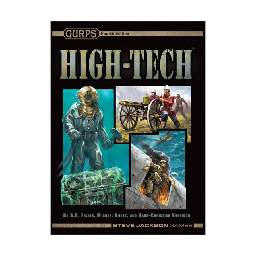 

High-Tech (4th Edition), GURPS (4th Edition) - Core & Assorted, мягкая обложка