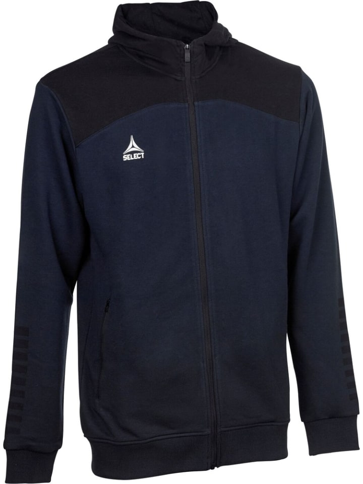 

Тренировочная куртка "Hoodie Sweatjacket Oxford V22" синего цвета Select