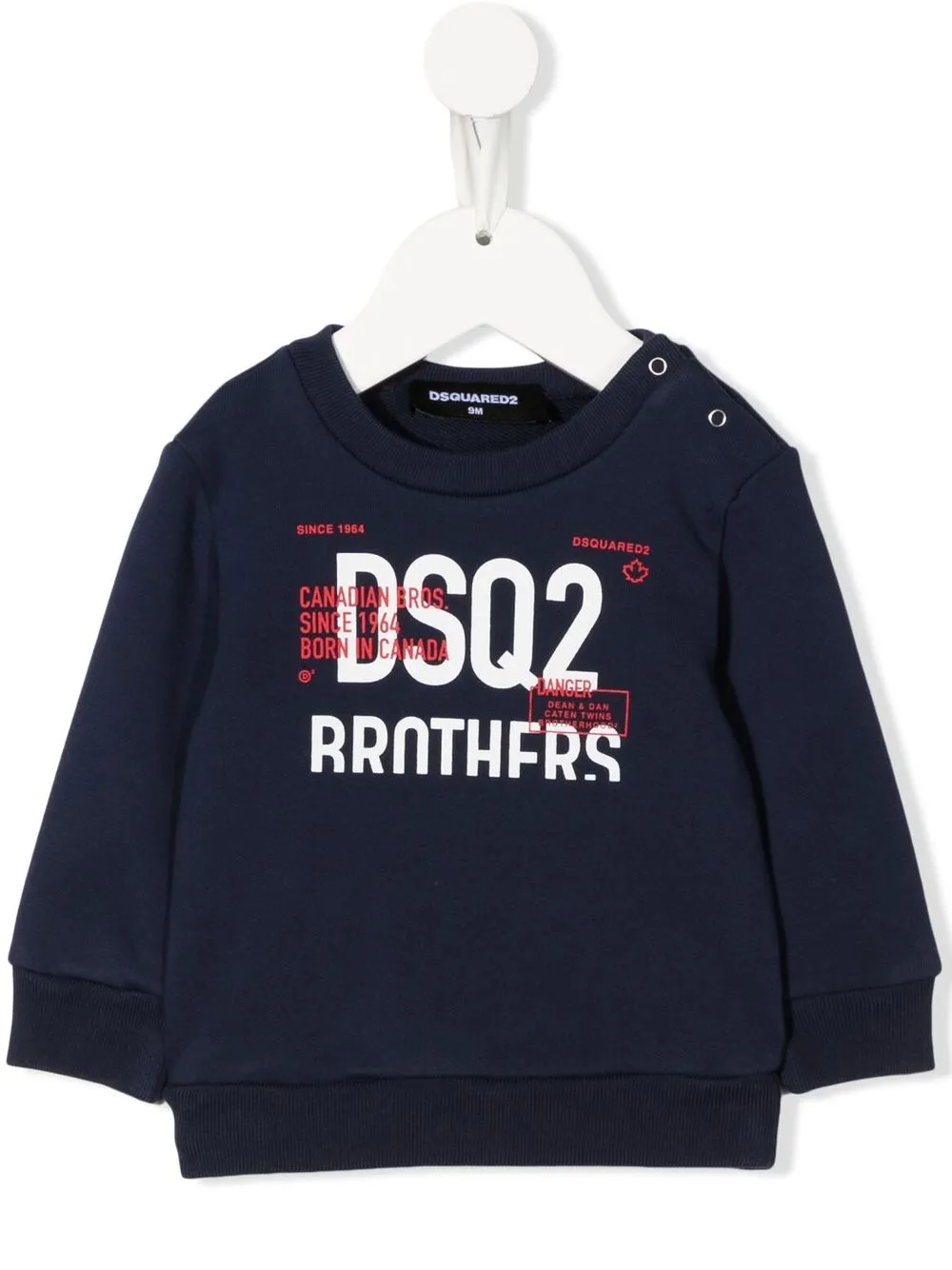 

Толстовка с логотипом DSQUARED2 KIDS, синий