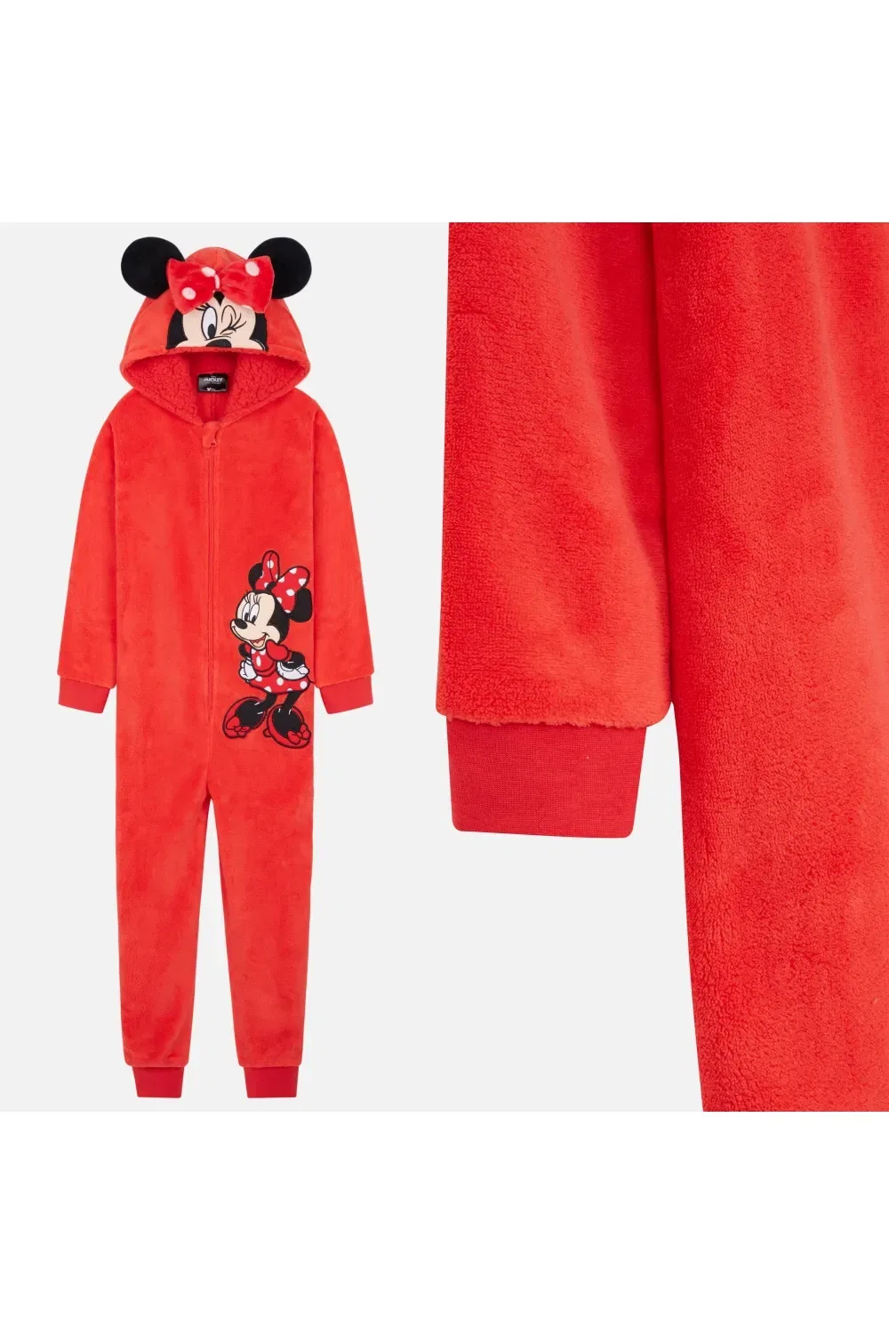 Пижама-комбинезон Minnie Mouse Disney, красный — фото 4