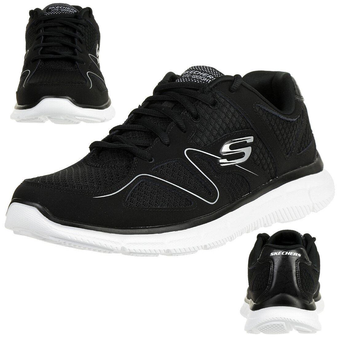 

Низкие кроссовки Skechers Low Verse Flash Point, черный