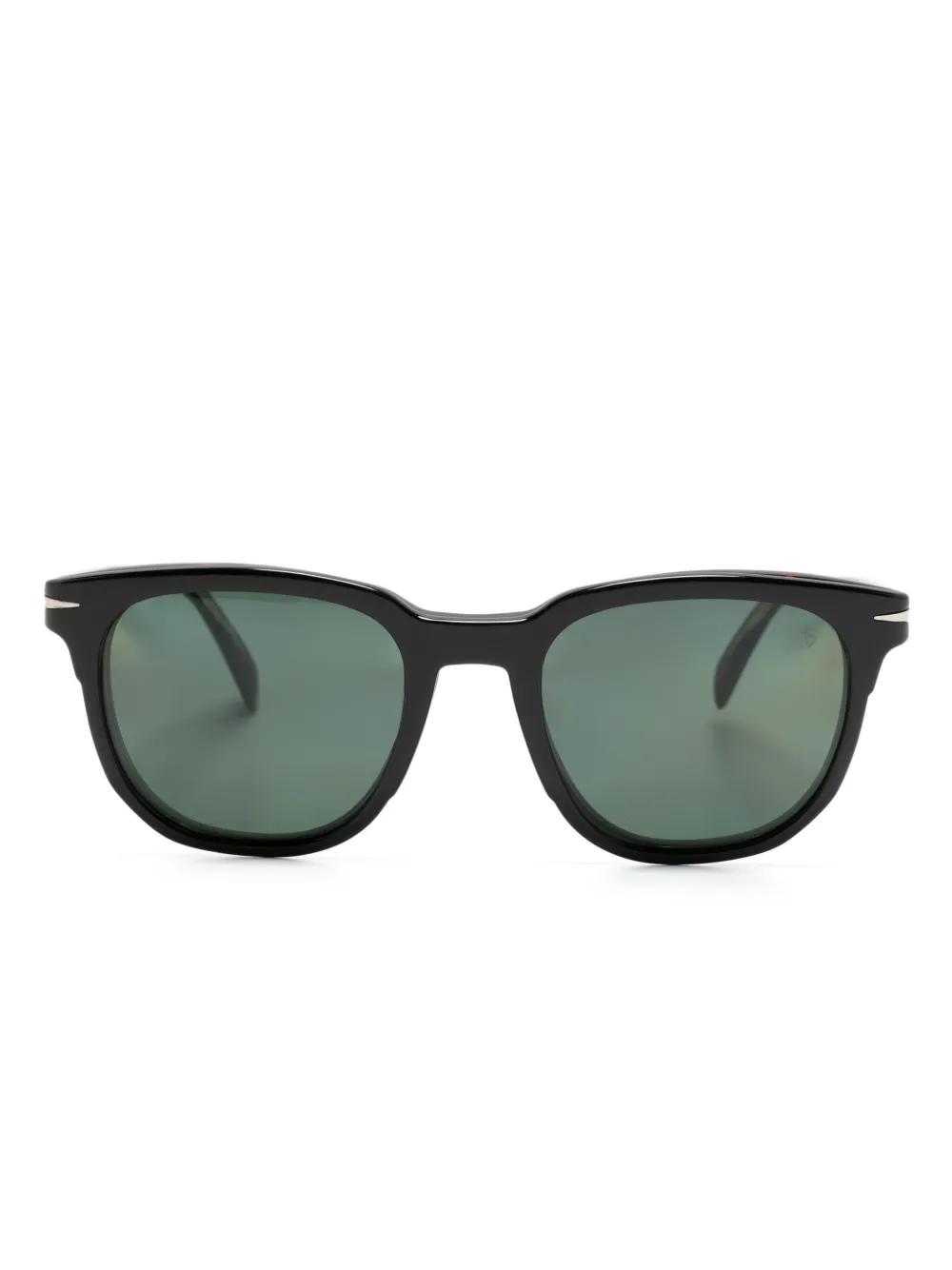 

Солнцезащитные очки в квадратной оправе черепаховой расцветки Eyewear by David Beckham, коричневый