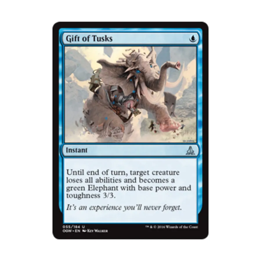 

CCG Дар бивней (U), MTG - Oath of the Gatewatch