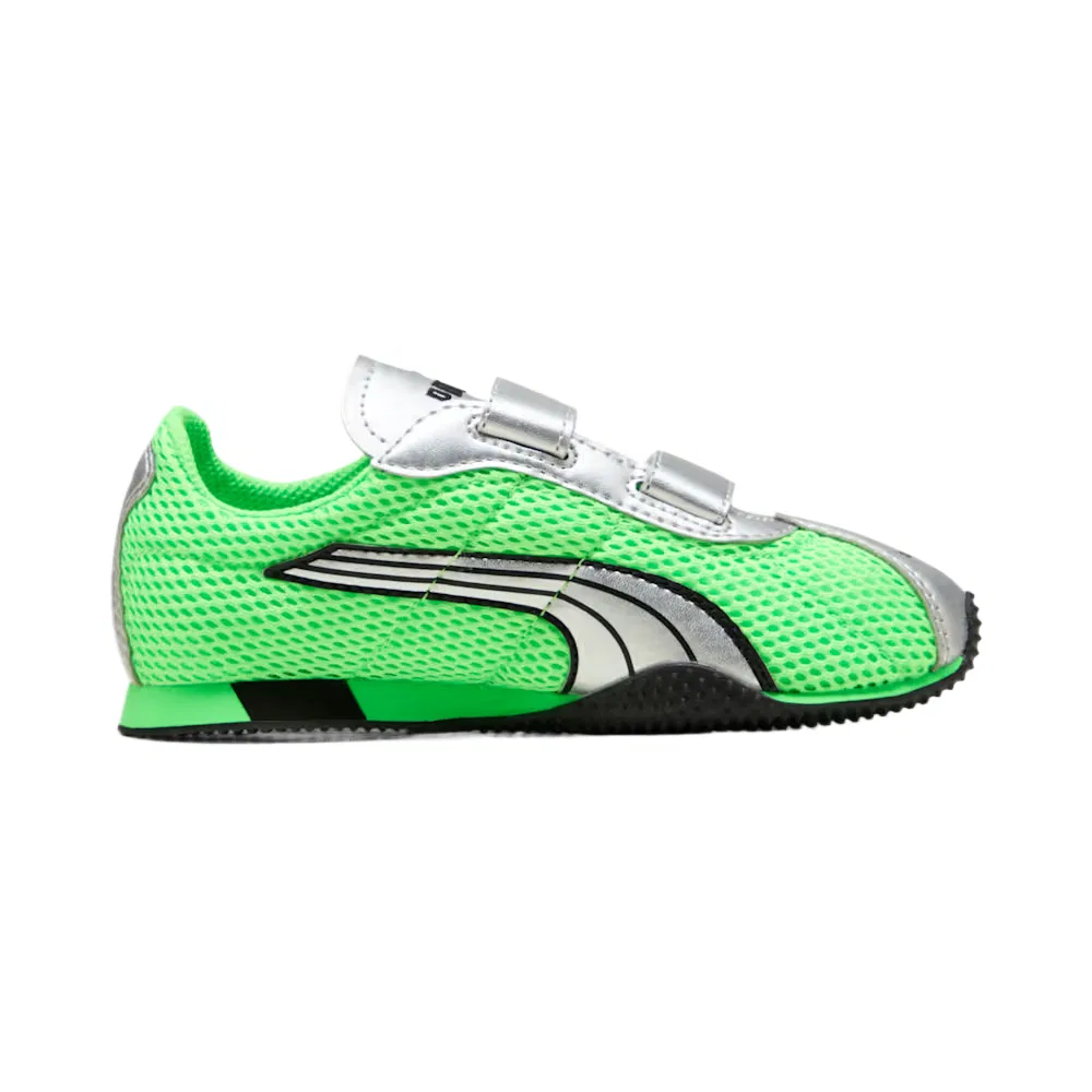 Кроссовки H Street Fabric Low Top для детей PUMA, Vibrant Green-PUMA Silver — фото 3
