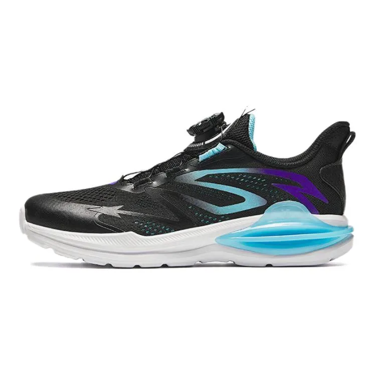 Детские кроссовки для бега Antakids, Black/Ice Blue/Ink Purple