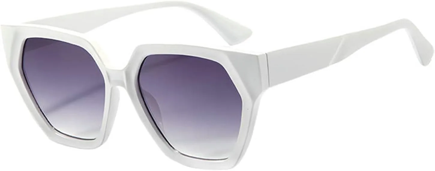 

Модные винтажные солнцезащитные очки «кошачий глаз» от Helena для женщин, мужчин и дам, большого размера, неправильной формы, квадратной формы, трендовые модели, C6