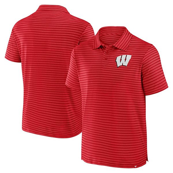 

Мужская поло red wisconsin badgers victory calls stripe Fanatics