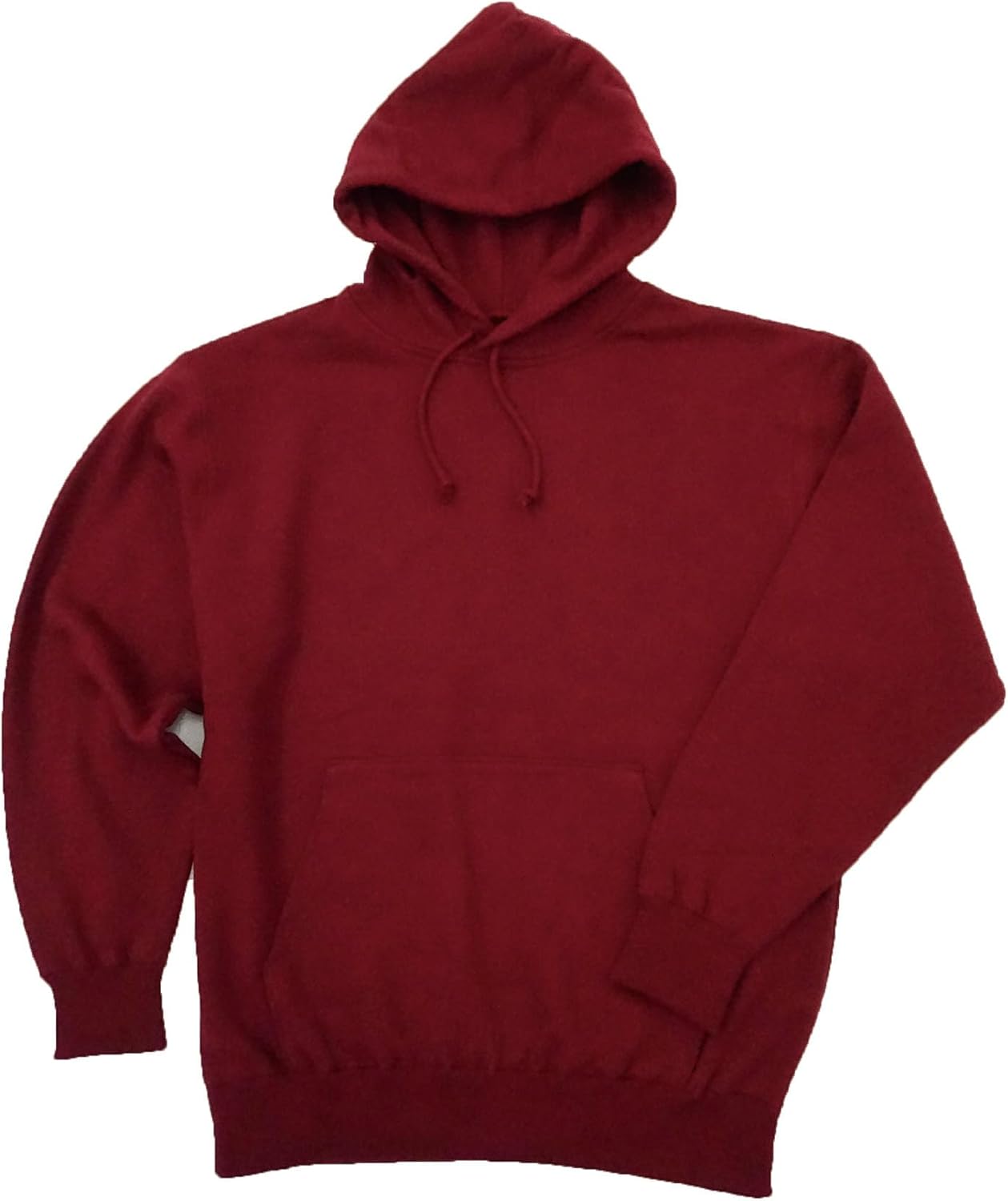 

Толстовка с капюшоном LifeMax, 283 г, с подкладкой, красный/бордовый