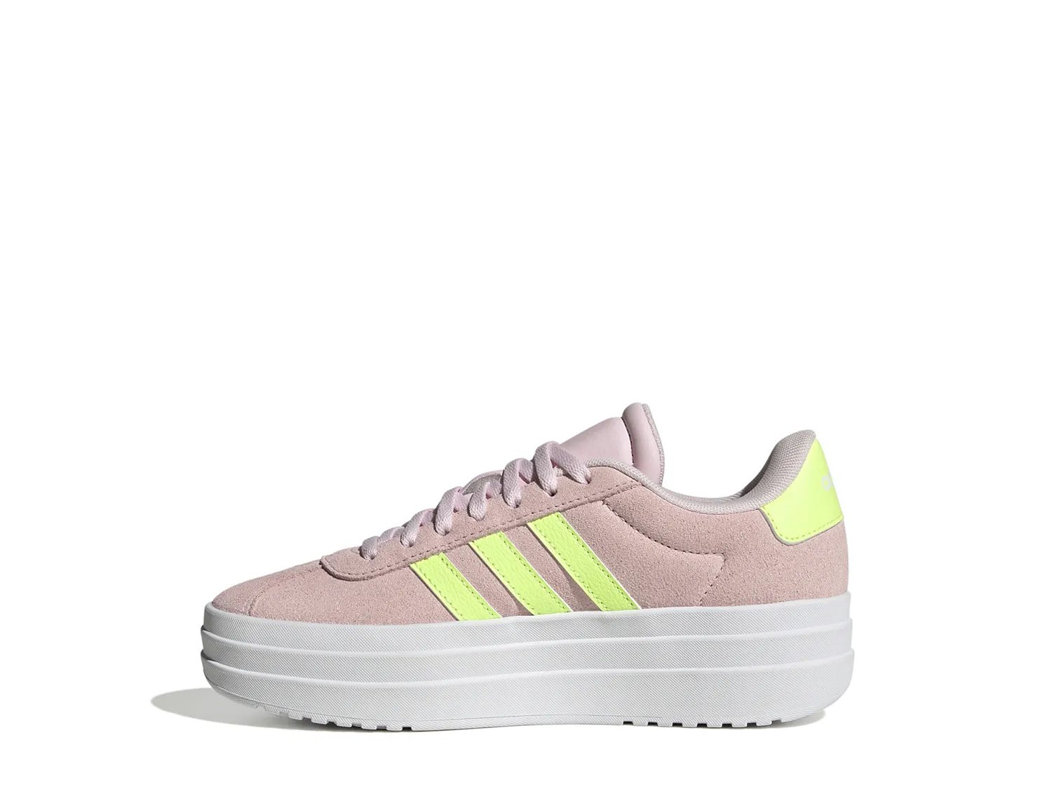 Кроссовки adidas Court Bold Platform Sneaker - Kids', светло-розовый — фото 2