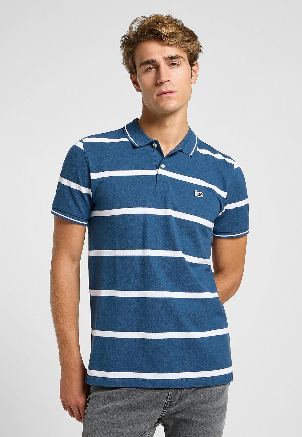 

Поло SHORT SLEEVE REGULAR FIT, цвет Orion Stripe