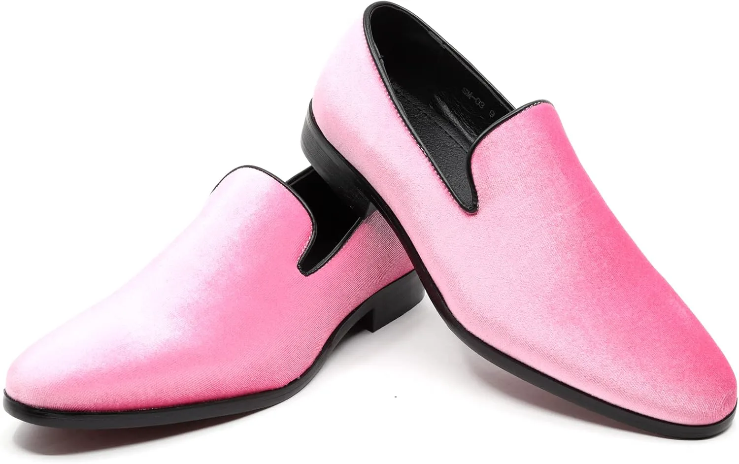 

Мужские винтажные бархатные дизайнерские классические туфли-лоаферы SM-03 Metrocharm, розовый