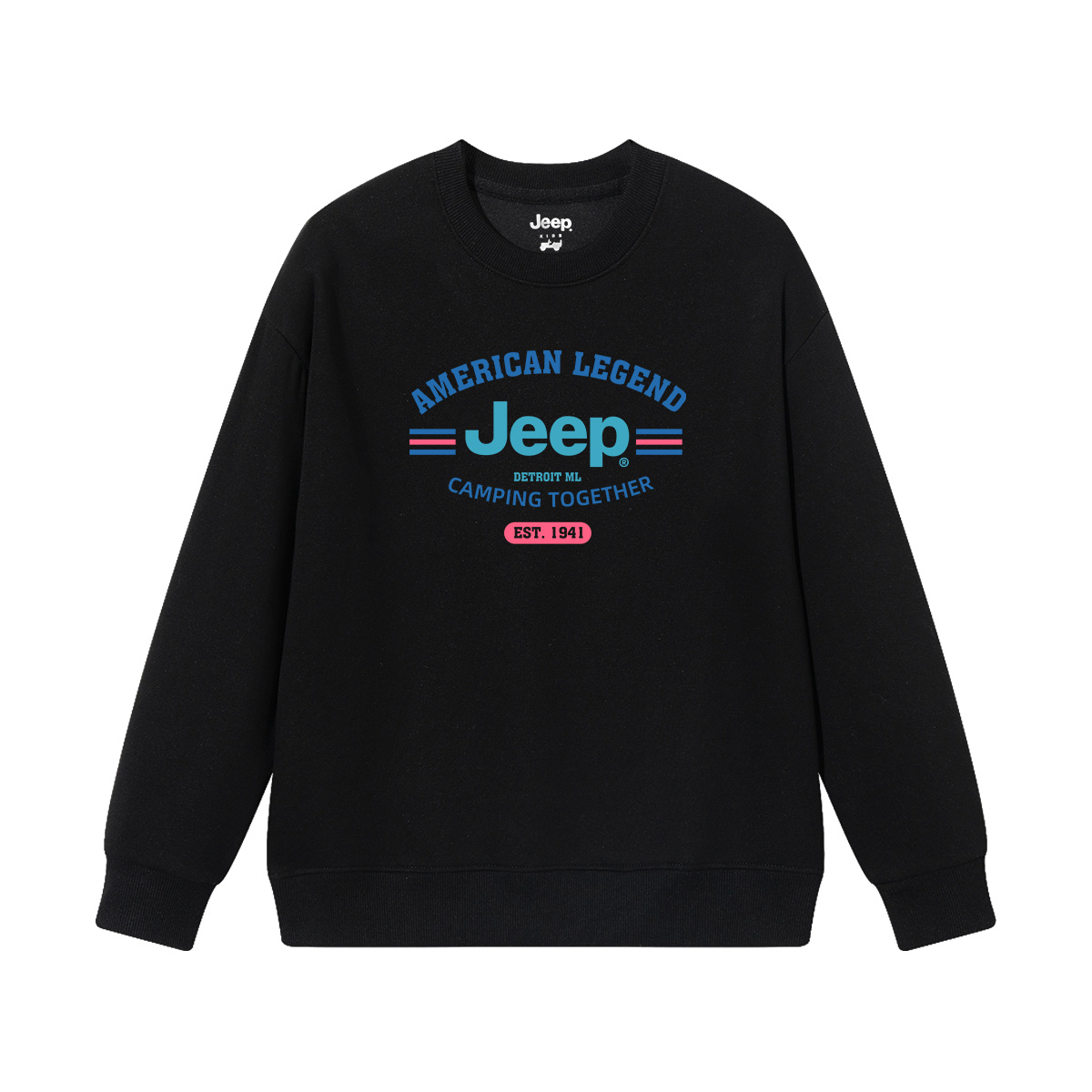 Детский свитшот с круглым вырезом Moderate Jeep, coffee — фото 4