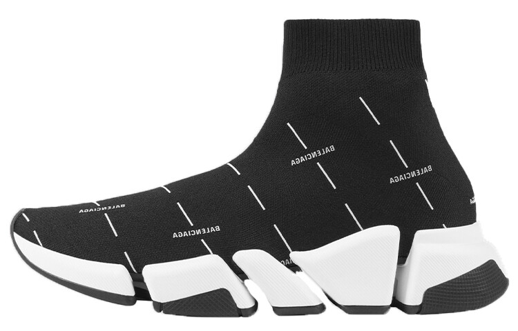 Кроссовки Balenciaga Speed 2.0 Lifestyle Female, черный/белый