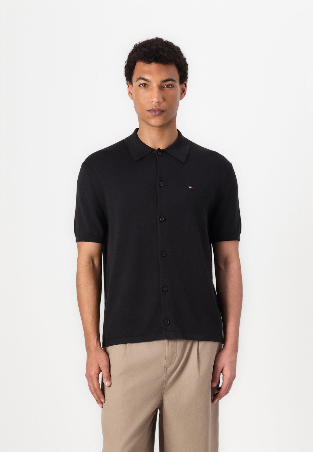 

Рубашка ESSENTIAL SHIRT Tommy Hilfiger, черный