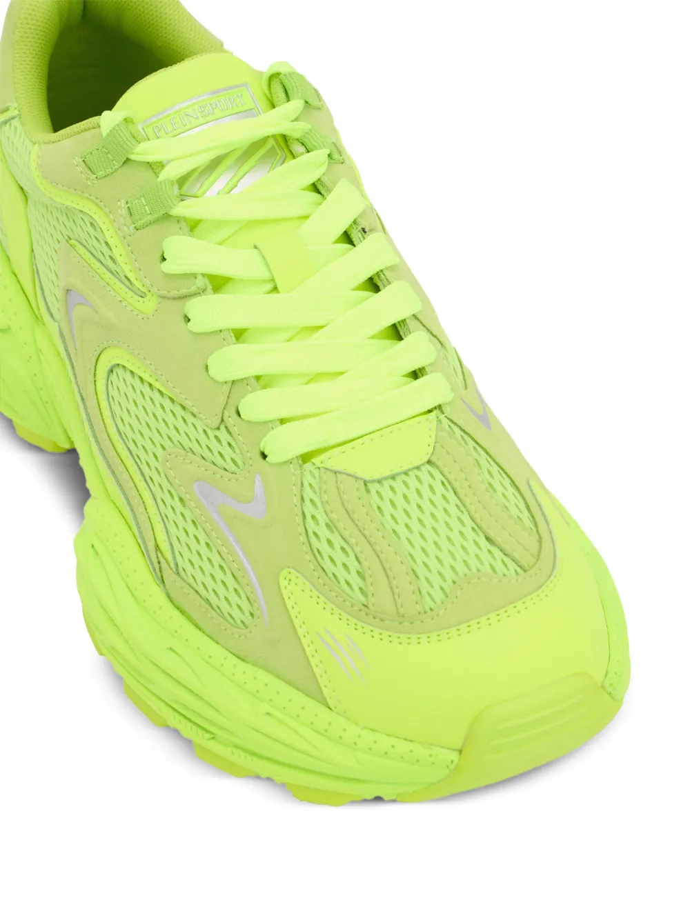 Сетчатые кроссовки Pulse X Plein Sport, желтый — фото 2