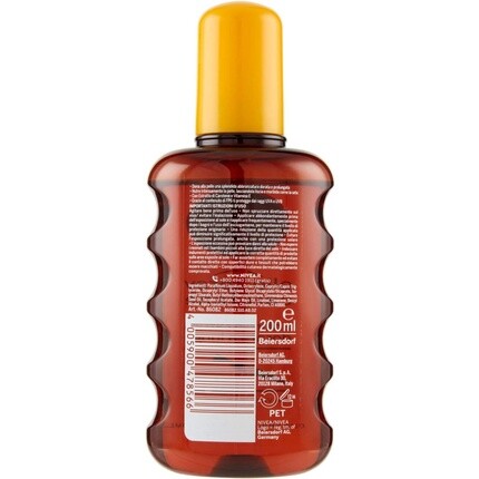 Sun Carotene Oil Spray для глубокого загара, увлажняет кожу, 200 мл, Nivea — фото 3