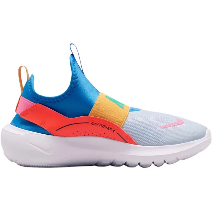 Кроссовки детские Flex Runner 4 Low top Crystal Blue для подростков Nike — фото 3