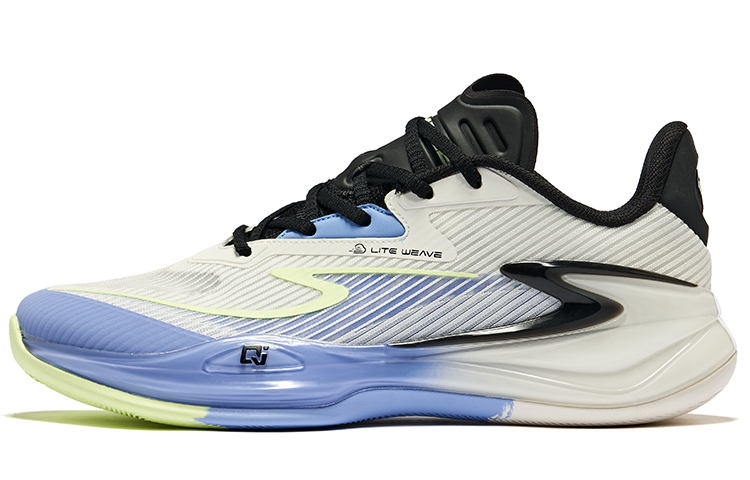 

Кроссовки баскетбольные мужские Qian Xun V2 с амортизацией, износостойкие, высокие, цветовая гамма "Гортензия" Erke, пыльно-фиолетовый и смоляно-черный