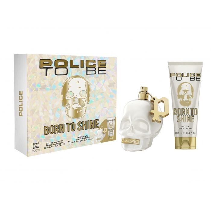 

Женская туалетная вода Born To Shine Woman EDP Estuche Police, Set 2 productos
