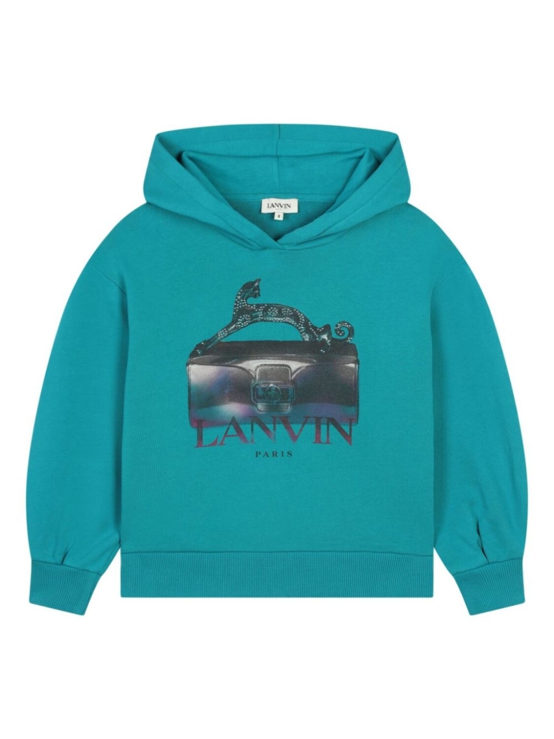 

Lanvin Enfant толстовка с иллюстрированным принтом, синий