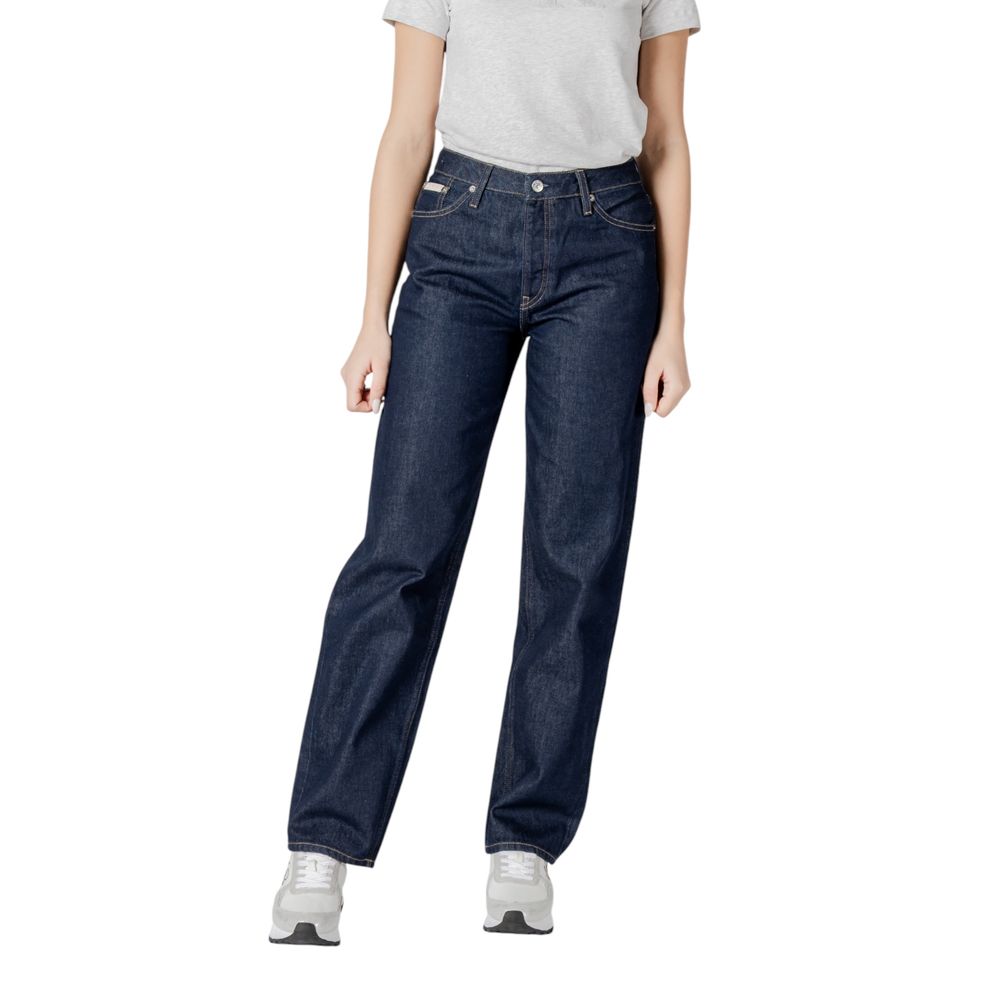 

Синие хлопковые джинсы и брюки Calvin Klein Jeans