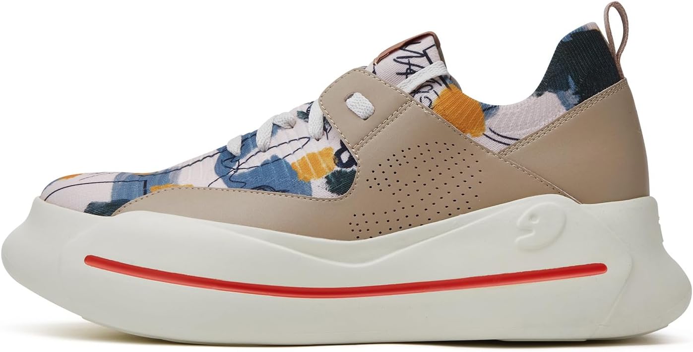 

Мужские модные кроссовки UIN, массивные, легкие, для прогулок, повседневные с легким надеванием, с художественной росписью, для путешествий и скейтборда Sanamolls , Santander Ⅱ - My Trip Diary 4