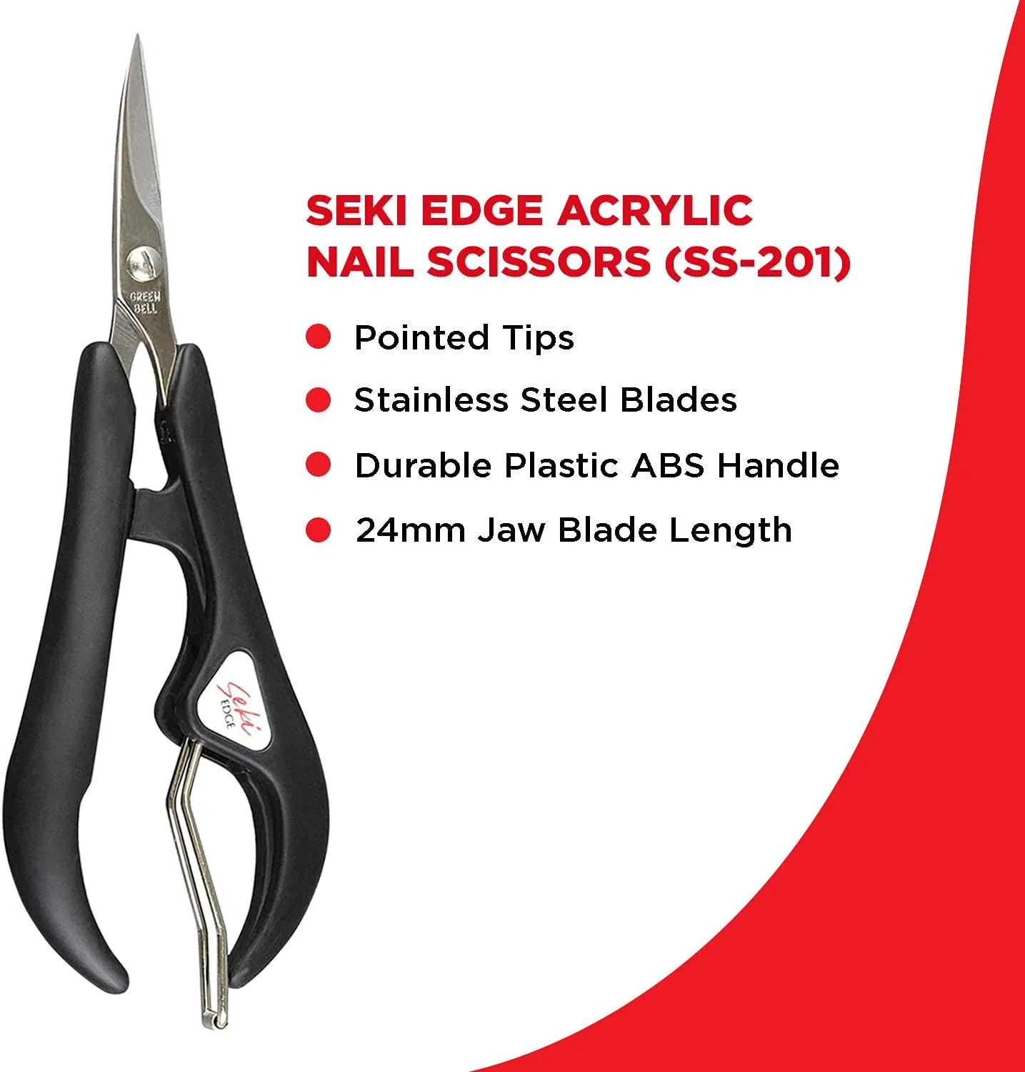 Ножницы для акриловых ногтей «Acrylic Nail Scissors» от Seki Edge Seki Edge — фото 2
