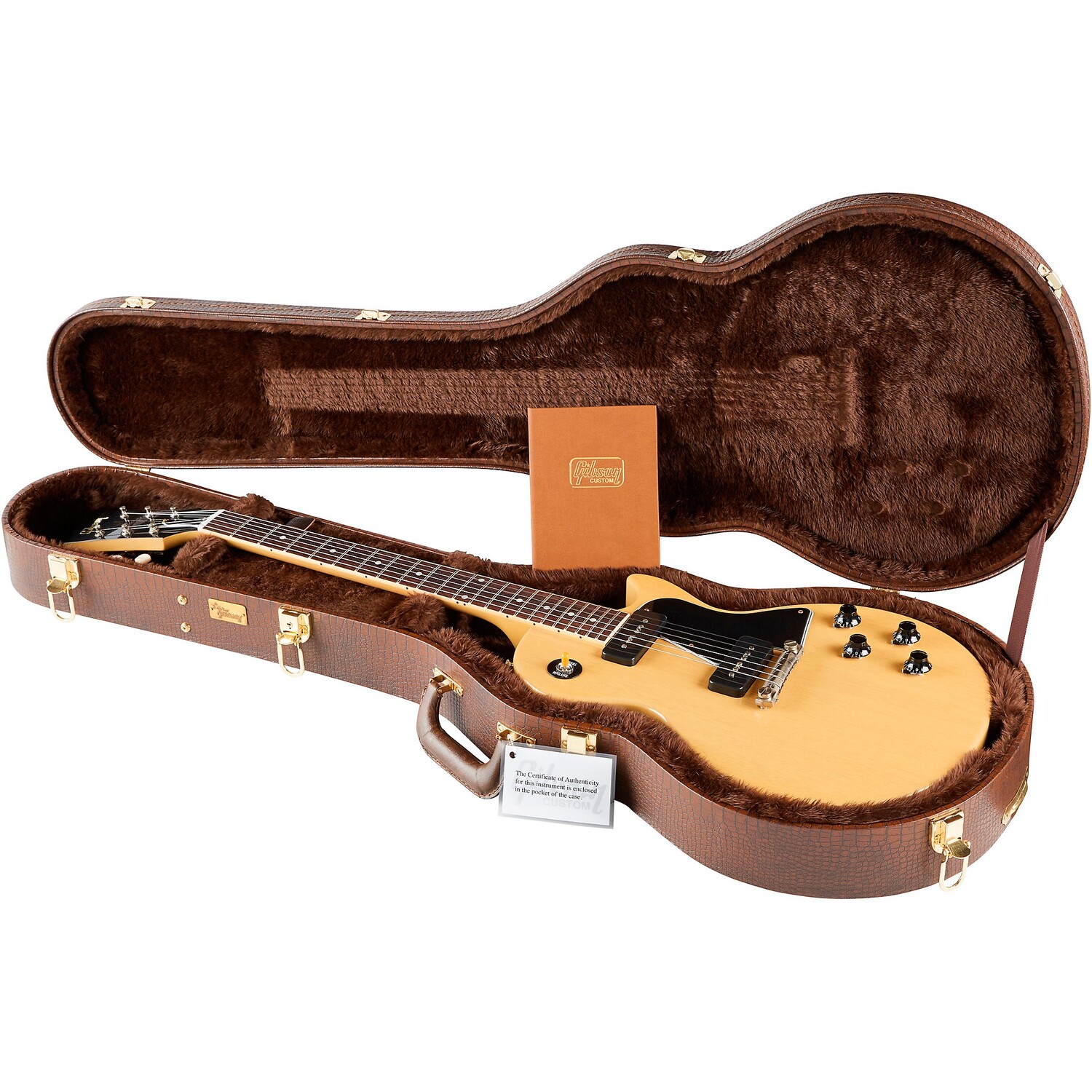 

Gibson Custom 1957 Les Paul Special Single-Cut Reissue VOS Электрогитара TV Желтый