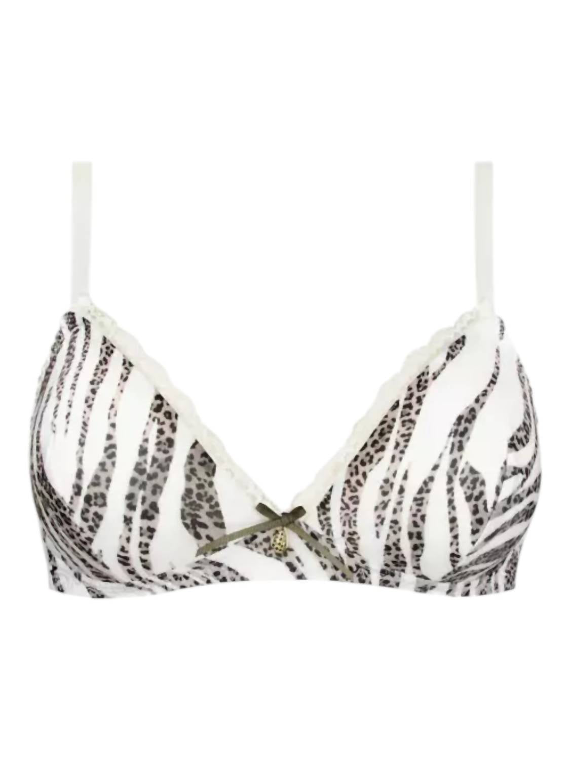 

Бюстгальтер Rebelle в цвете «зебра» Antigel Boudoir de Filles, цвет zebra