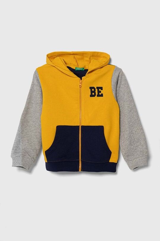 

Детская хлопковая толстовка United Colors of Benetton, мультиколор