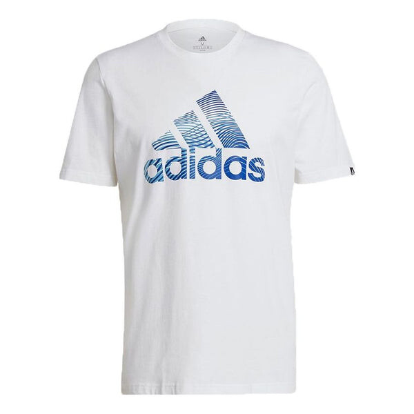 

Футболка m extmo pff t alphabet logo round neck sports short sleeve white Adidas, белый