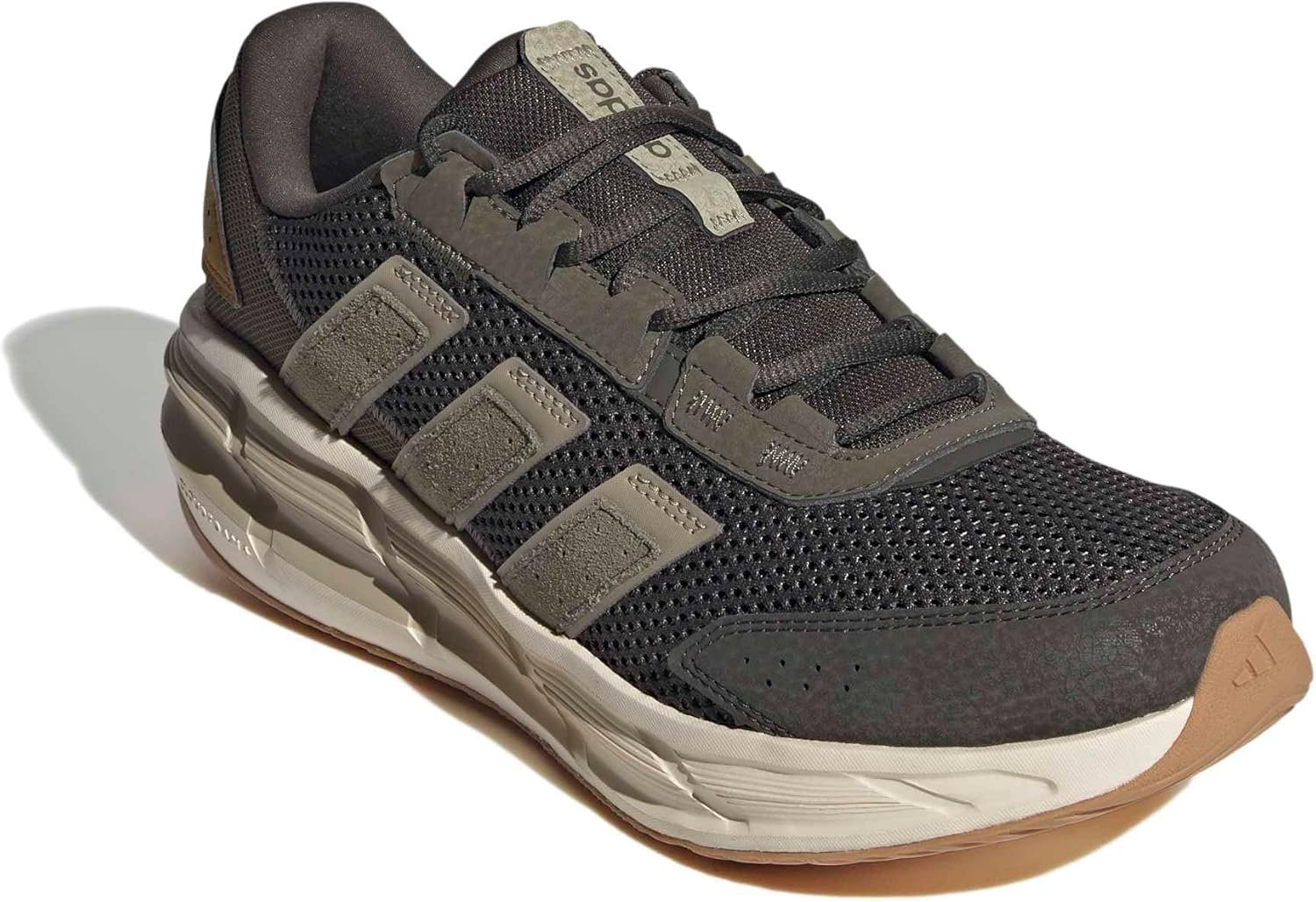 Мужские кроссовки Adidas Astrastar, бронзовый/оливковый — фото 4