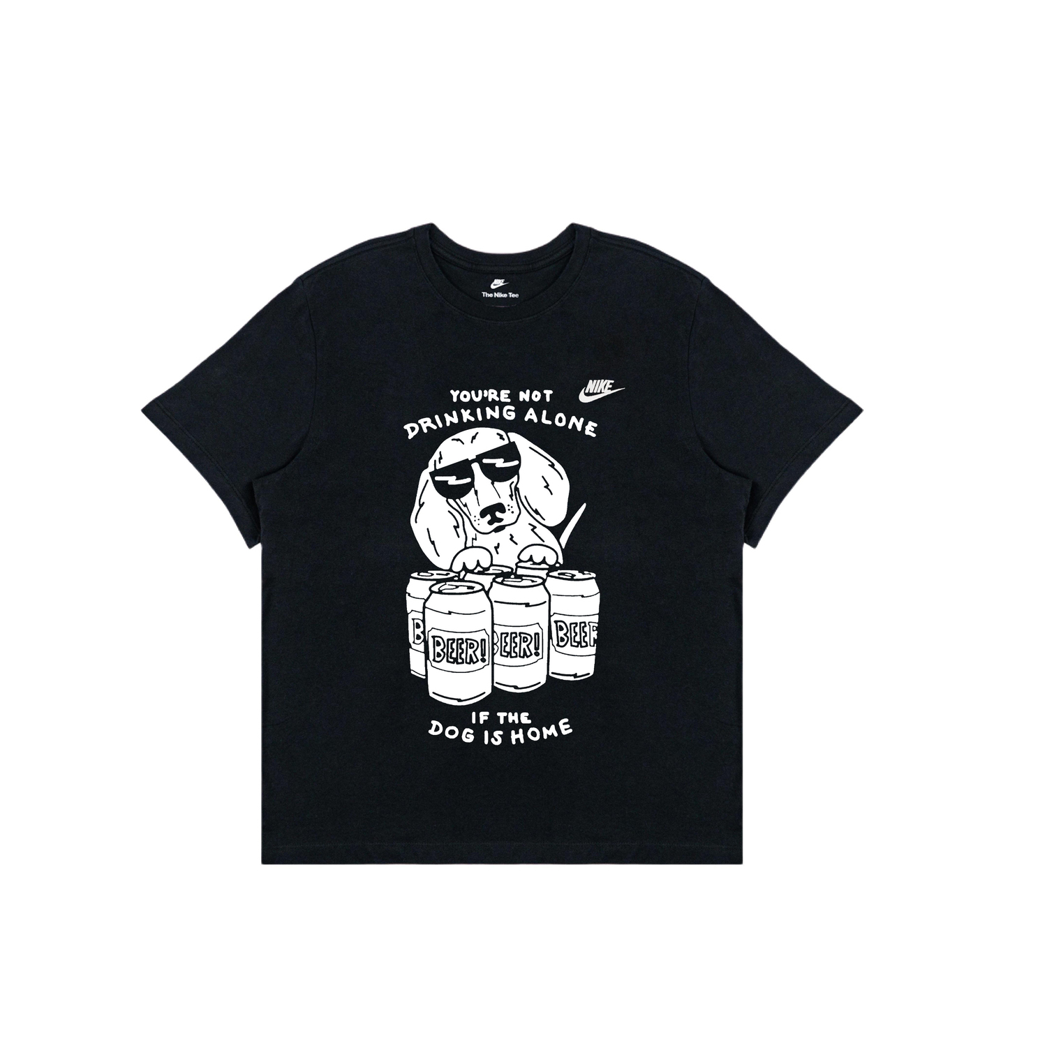 

Nike Футболка мужская черная, Черный, Nike Футболка мужская черная