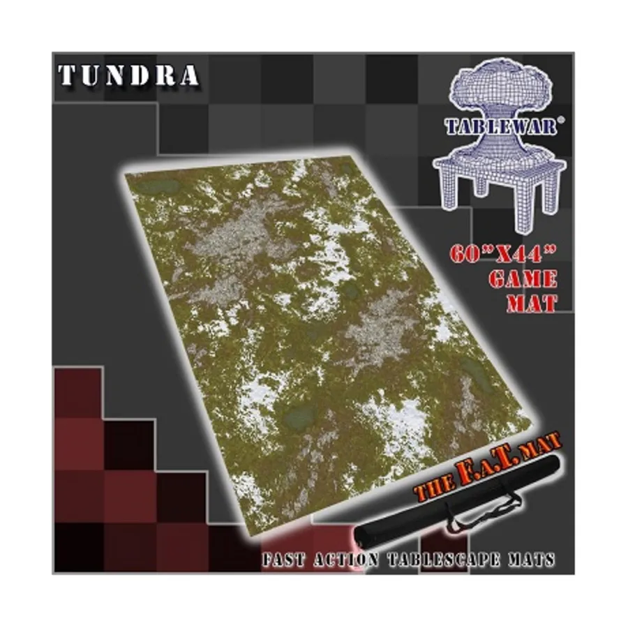 

60 x 44 дюйма — Тундра, F.A.T. Mats - 60 x 44 Inches (Tablewar)